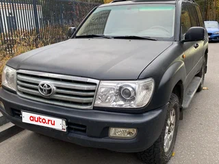 2006 Toyota Land Cruiser 100 Series Рестайлинг 2, чёрный, 2050000 рублей, вид 1