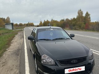 2013 Lada (ВАЗ) Priora I Рестайлинг, синий, 430000 рублей, вид 2