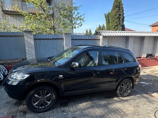 2007 Hyundai Santa Fe II, чёрный, 970000 рублей, вид 4