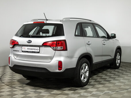 2014 Kia Sorento II Рестайлинг, серебристый, 1619700 рублей, вид 5