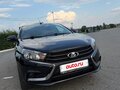 2018 Lada (ВАЗ) Vesta I, чёрный, 1150000 рублей - вид 2
