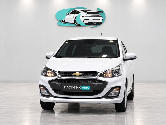 2022 Chevrolet Spark IV Рестайлинг, белый, 991500 рублей - вид 1