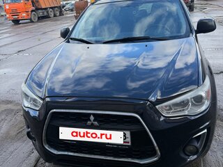 2012 Mitsubishi ASX I, чёрный, 790000 рублей, вид 1
