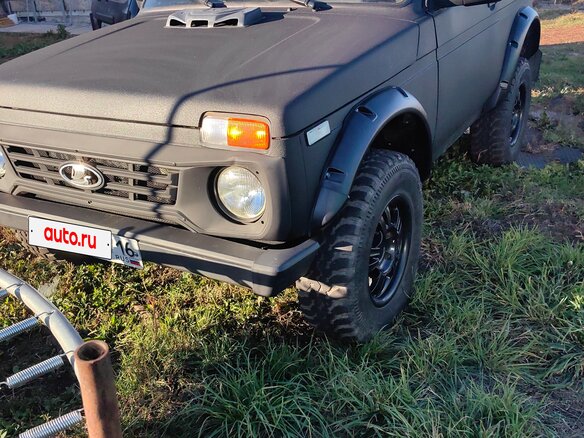2019 Lada (ВАЗ) 2121 (4x4) Bronto I Рестайлинг, чёрный, 585000 рублей - вид 1
