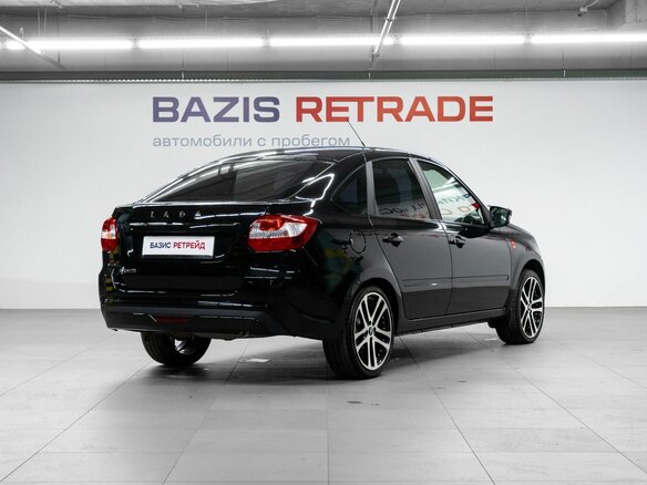 2024 Lada (ВАЗ) Granta Euro-2 I Рестайлинг, чёрный, 915000 рублей - вид 4
