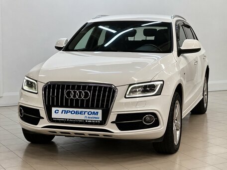 2014 Audi Q5 I (8R) Рестайлинг, белый, 1950000 рублей, вид 1