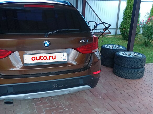 2013 BMW X1 20d I (E84) Рестайлинг, коричневый - вид 1