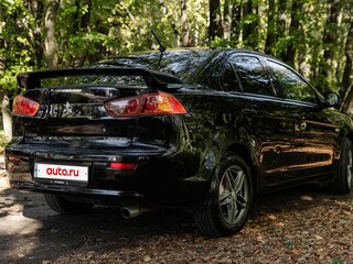 2007 Mitsubishi Lancer X, чёрный, 650000 рублей, вид 4