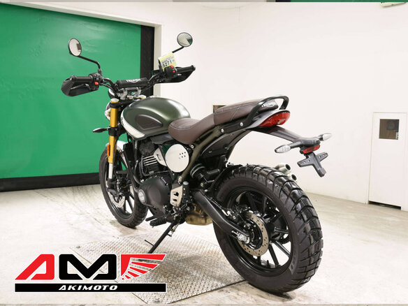 2025 Triumph Scrambler, зелёный, 670000 рублей - вид 1