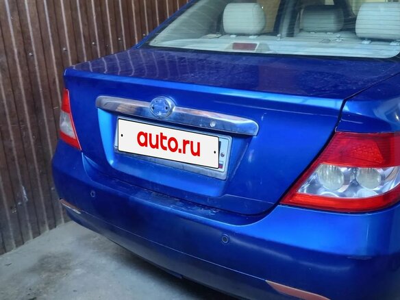 2007 BYD F3 I, синий - вид 5