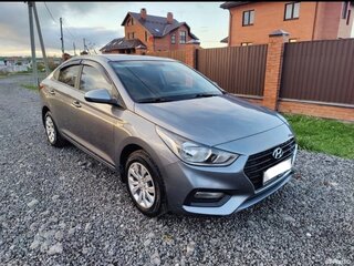 2017 Hyundai Solaris II, серый, 1290000 рублей, вид 4