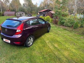 2013 Hyundai Solaris I, фиолетовый, 685000 рублей, вид 4