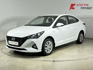 2021 Hyundai Solaris II Рестайлинг, белый, 1595000 рублей, вид 1