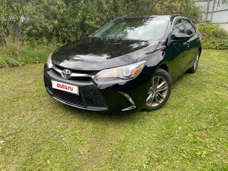 2017 Toyota Camry VII (XV50) Рестайлинг 2, чёрный, 1750000 рублей, вид 5