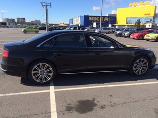 2010 Audi A8 Long III (D4), чёрный, 1800000 рублей, вид 3