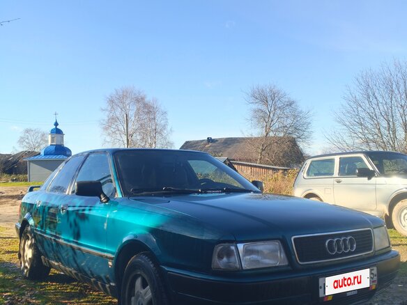 1994 Audi 80 V (B4), зелёный, 255000 рублей - вид 4
