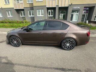 2019 Skoda Octavia III (A7) Рестайлинг, коричневый, 1850000 рублей, вид 4