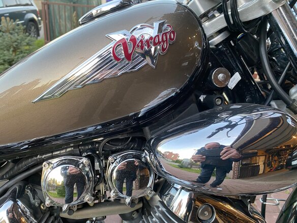 1999 Yamaha XV535 Virago, чёрный, 380000 рублей - вид 12