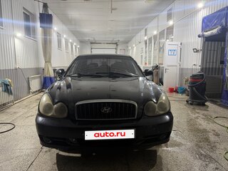 2004 Hyundai Sonata IV (EF) Рестайлинг, чёрный, 349000 рублей, вид 3