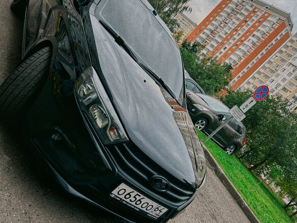 2020 Lada (ВАЗ) Vesta I, чёрный - вид 7