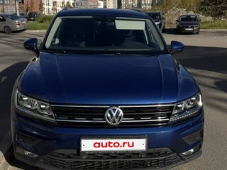 2018 Volkswagen Tiguan II, синий, 1920000 рублей, вид 2