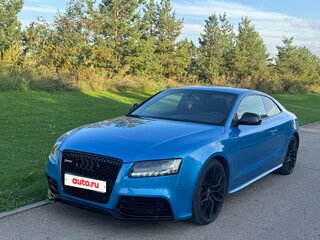 2008 Audi A5 I (8T), синий, 1299999 рублей, вид 4