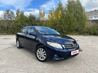 2008 Toyota Corolla X (E140, E150), синий, 550000 рублей, вид 3
