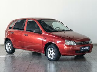 2007 Lada (ВАЗ) Kalina I, красный, 299000 рублей, вид 1