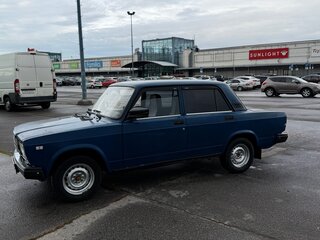 2009 Lada (ВАЗ) 2107, синий, 125000 рублей, вид 4