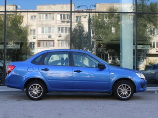2018 Lada (ВАЗ) Granta I, синий, 460000 рублей, вид 4