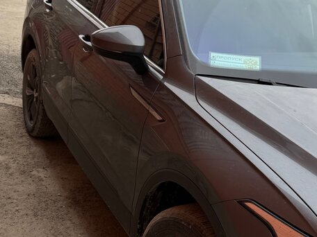 2023 Volkswagen Tiguan Allspace II Рестайлинг, синий, 3200000 рублей, вид 4