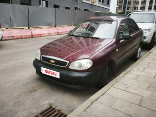 2007 Chevrolet Lanos I, пурпурный, 110000 рублей, вид 4