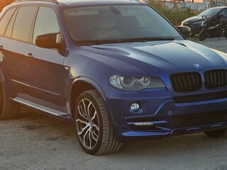2007 BMW X5 3.0si II (E70), синий, 1700000 рублей, вид 3