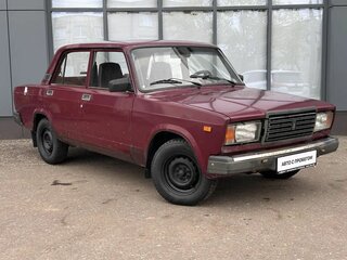 2008 Lada (ВАЗ) 2107, красный, 160000 рублей, вид 3