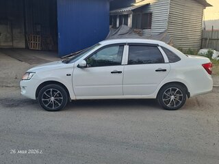 2014 Lada (ВАЗ) Granta I, белый, 515000 рублей, вид 4