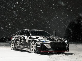 2020 Audi RS 6 IV (C8), белый, 16500000 рублей, вид 1