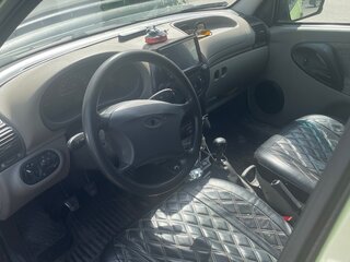 2007 Lada (ВАЗ) Kalina I, зелёный, 130000 рублей, вид 4