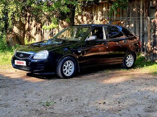 2008 Lada (ВАЗ) Priora I, чёрный, 180000 рублей, вид 4