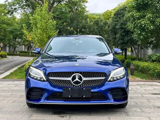 2019 Mercedes-Benz C-Класс 180 IV (W205) Рестайлинг, синий, 1800004 рублей, вид 2