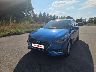 2019 Hyundai Solaris II, синий, 1290000 рублей, вид 2