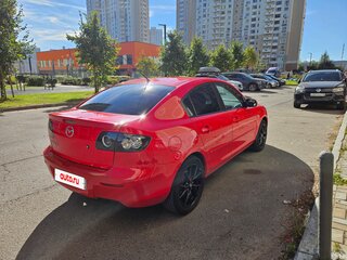 2008 Mazda 3 I (BK) Рестайлинг, красный, 760000 рублей, вид 4