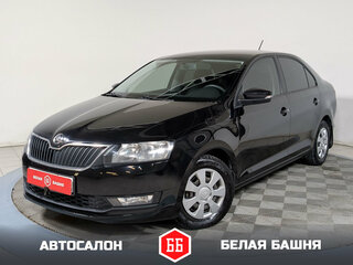 2017 Skoda Rapid I Рестайлинг, чёрный, 799000 рублей, вид 1