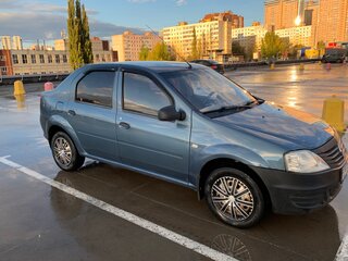 2011 Renault Logan I Рестайлинг, синий, 350000 рублей, вид 1