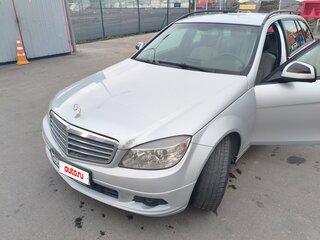 2008 Mercedes-Benz C-Класс 200 CDI III (W204), серебристый, 860000 рублей, вид 1