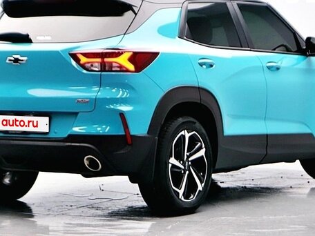 2023 Chevrolet TrailBlazer III, голубой, 1830000 рублей, вид 3