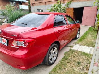 2010 Toyota Corolla X (E140, E150) Рестайлинг, красный, 1175000 рублей, вид 5