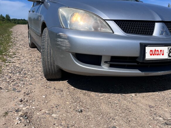 2007 Mitsubishi Lancer IX Рестайлинг, серый, 250000 рублей - вид 2