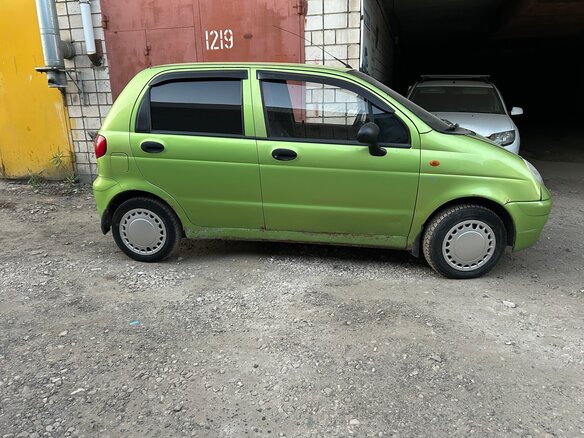 2008 Daewoo Matiz I Рестайлинг, зелёный, 125000 рублей - вид 5