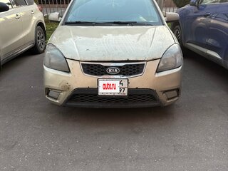 2009 Kia Rio II, бежевый, 260000 рублей, вид 1