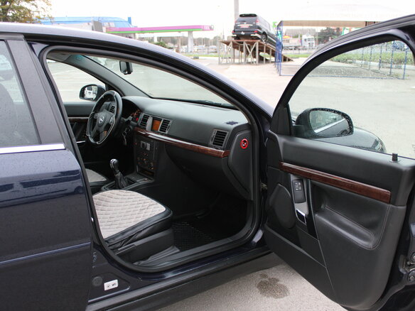 2005 Opel Vectra C, синий, 419000 рублей - вид 18